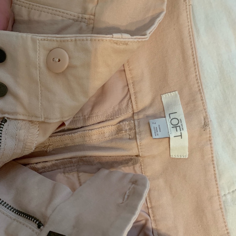 Ankle chino pants